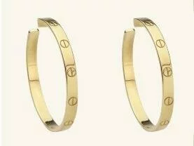 Cartier halka küpe modelleri