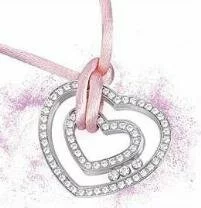 Chopard pırlanta kalpli kolyeler