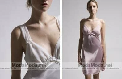 Wera Wang saten gecelik modelleri