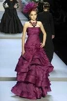 Christian Dior gece elbiseleri