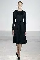 Jil Sander siyah koleksiyonu