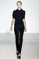 Jil Sander siyah koleksiyonu