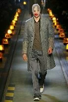 John Galliano yeni sezon erkek giyim modelleri