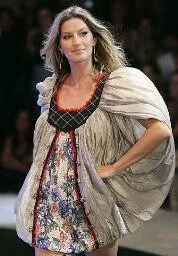 Gisele Bündchen podyumda