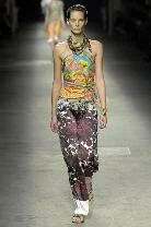 Dries Van Noten manga stili koleksiyonu