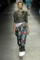 Dries Van Noten manga stili koleksiyonu