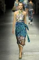 Dries Van Noten manga stili koleksiyonu