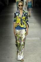 Dries Van Noten manga stili koleksiyonu