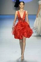 Zac Posen 2008 bayan giyim modası